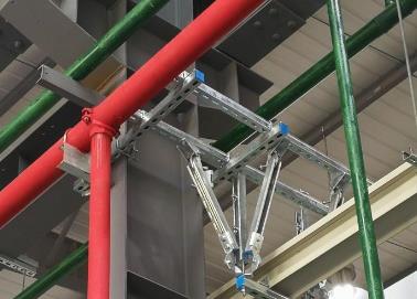 烟台市该抗震支架的整体式支吊架结构协调性好